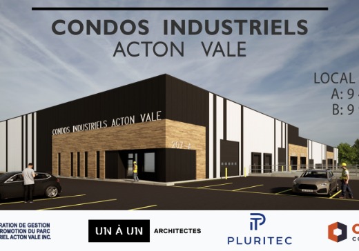 Bâtiment Industriel à vendre - 245 Bonin, Acton Vale, J0H1A0