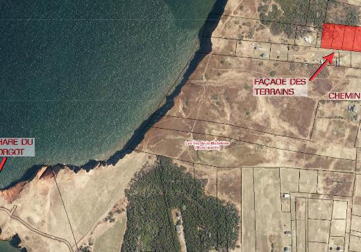 Land for sale L'Étang-du-nord Îles-de-la-Madeleine - T11483