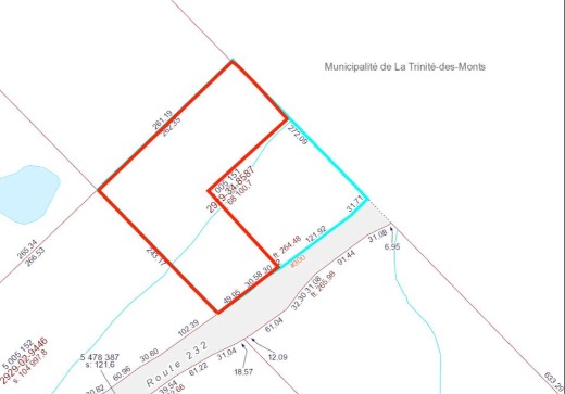 Land for Sale -  Route 232 E., Saint-Esprit, G0K 1A0