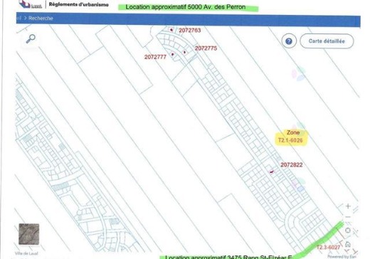 Terrain à vendre -  Rang Saint-Elzear Est, Laval (Duvernay), H7E4P2