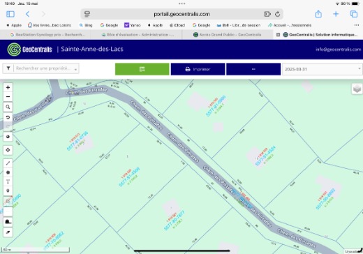 Land for sale -  Chemin des Pintades, Ste-Anne-Des-Lacs, J0R1B0