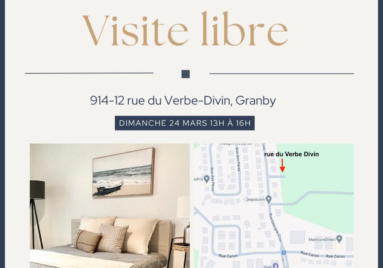 Condo for sale - 910 Rue du Verbe-Divin, Granby, J2G 8W8