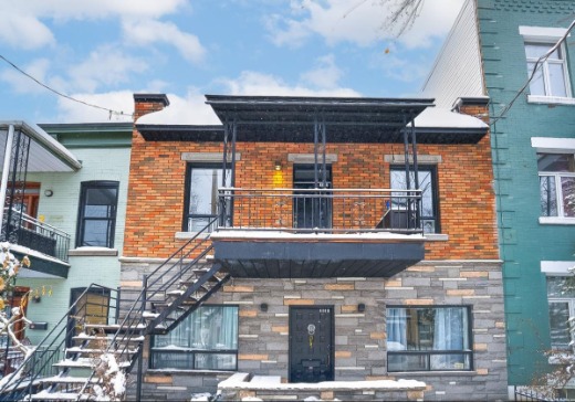 Condo à vendre - 4644 rue Marquette, Montréal (Plateau-Mont-Royal), H2J3Y4