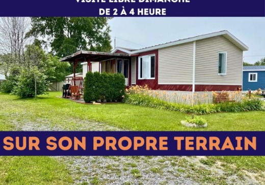 Maison mobile à vendre - 109  Rue Dicaire, Saint-Jean-sur-Richelieu, J2Y1B5