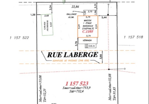 1 1/2 Storey for sale - 1105 Laberge, Laval (Fabreville), H7R4R7