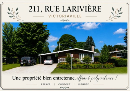 Maison à étages à vendre - 211 Larivière, Victoriaville, G6P3G8